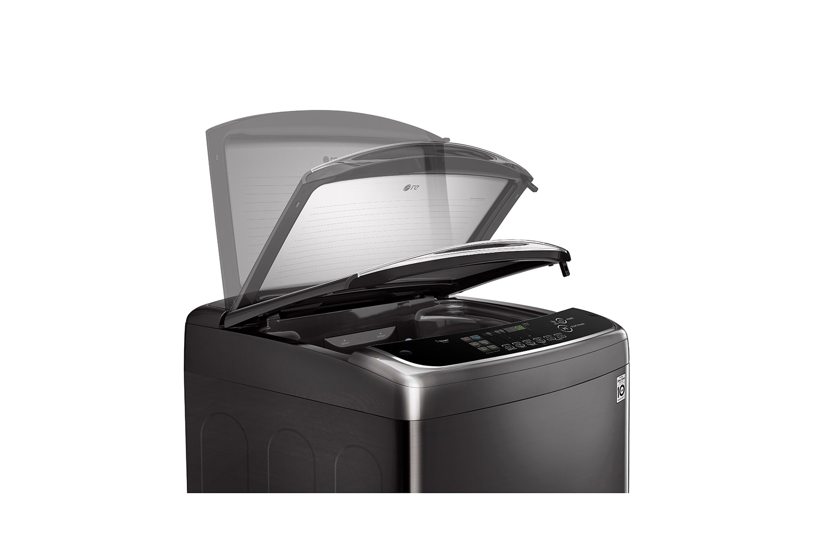 LG 21公斤直立式洗衣機｜極光黑｜蒸氣直驅變頻, WT-SD219HBG