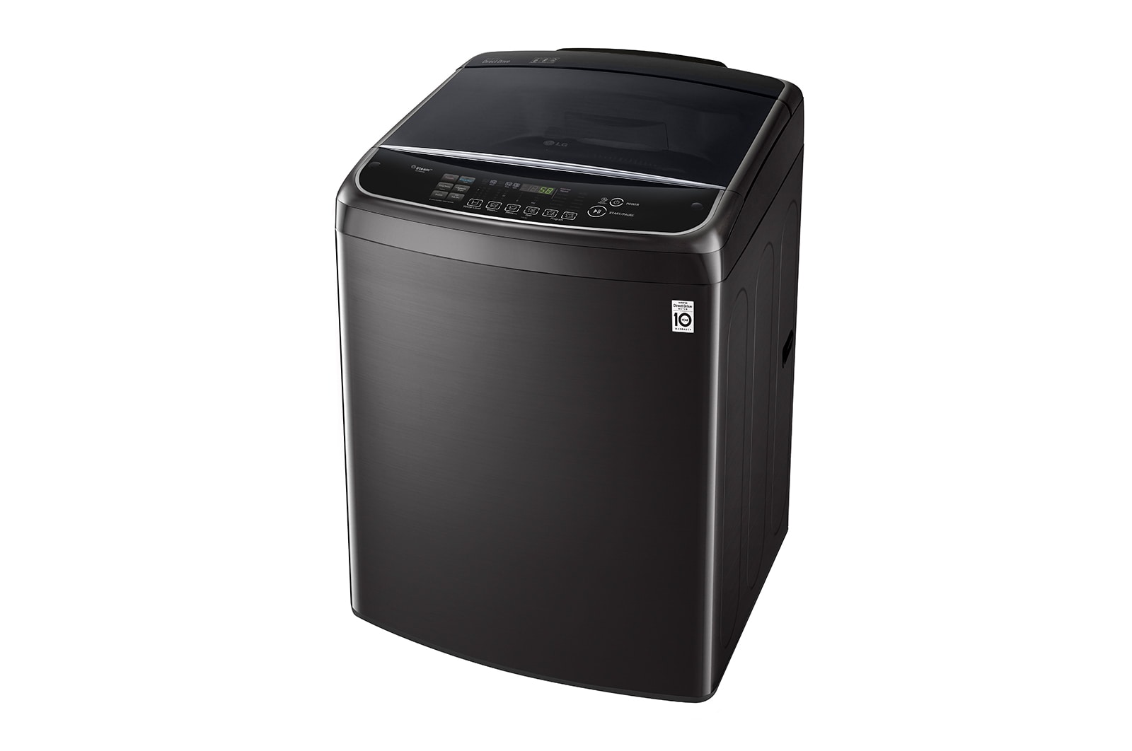 LG 21公斤直立式洗衣機｜極光黑｜蒸氣直驅變頻, WT-SD219HBG