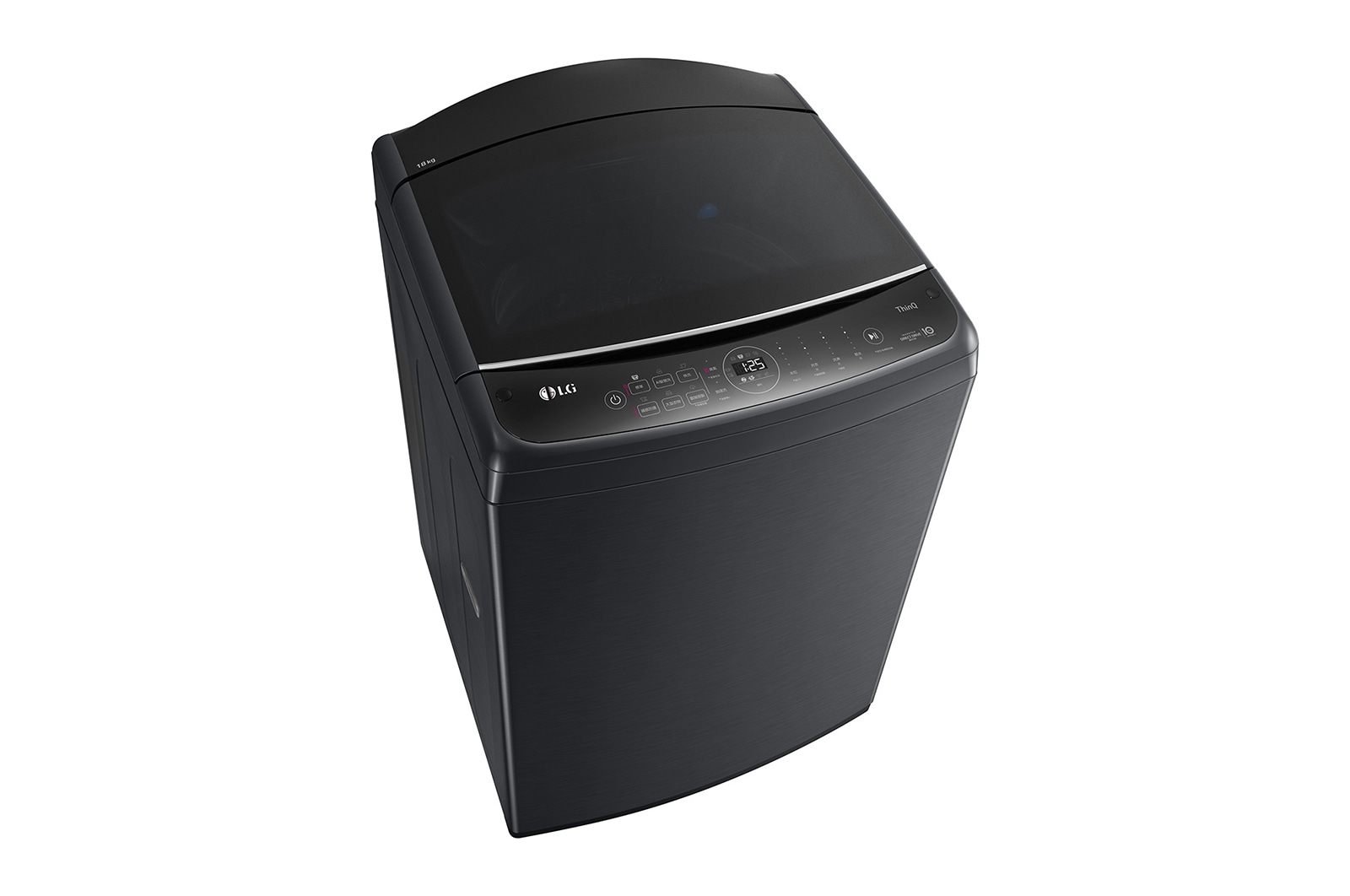 LG 18公斤直立式洗衣機｜極光黑｜智慧直驅變頻｜AI DD™, WT-VD18HB