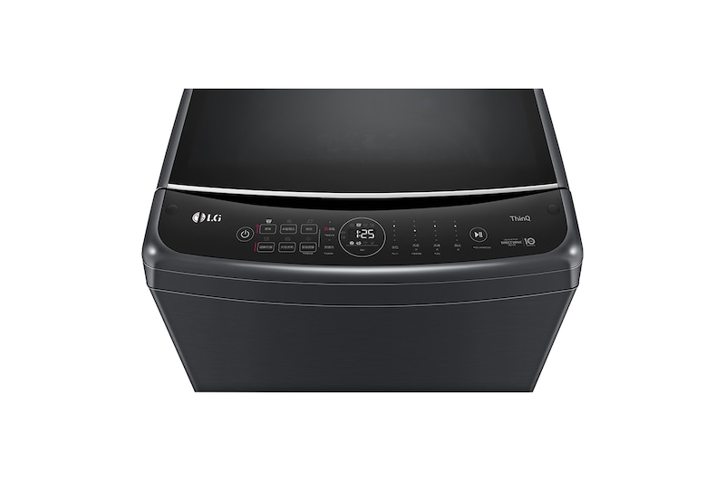 LG 18公斤直立式洗衣機｜極光黑｜智慧直驅變頻｜AI DD™, WT-VD18HB