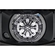 LG 18公斤直立式洗衣機｜極光黑｜智慧直驅變頻｜AI DD™, WT-VD18HB