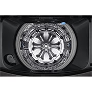 LG 19公斤直立式洗衣機｜極光黑｜智慧直驅變頻｜AI DD™, WT-VD19HB