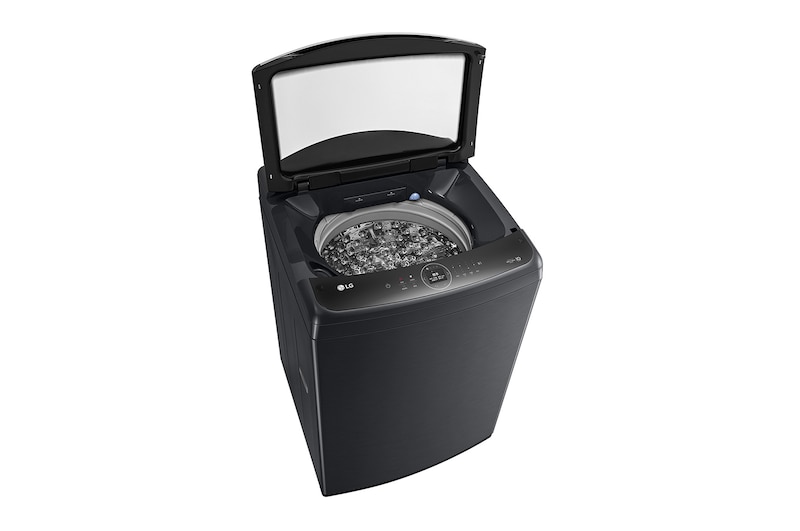 LG 21公斤直立式洗衣機|極光黑|蒸氣直驅變頻|AI DD™, WT-VD21HB