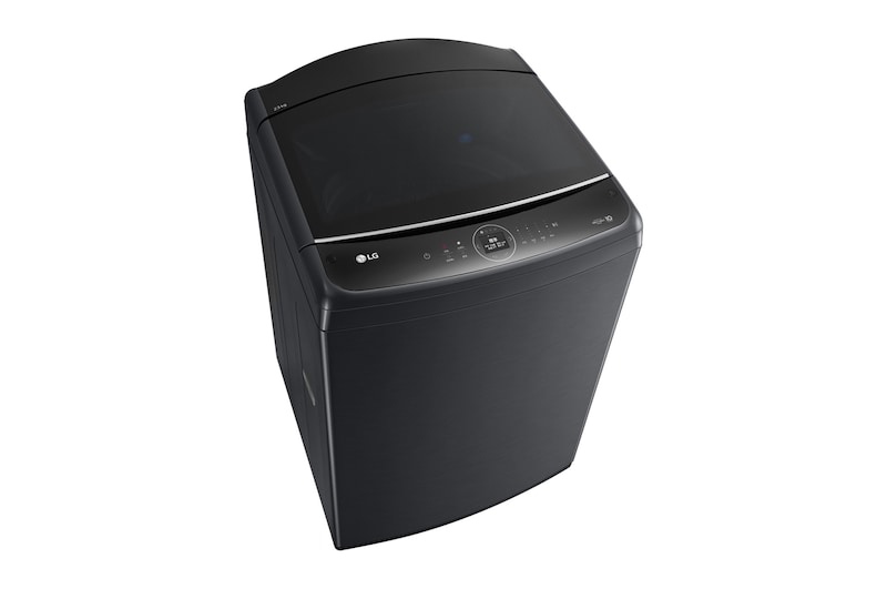 LG 23公斤直立式洗衣機|極光黑|蒸氣直驅變頻|AI DD™, WT-VD23HB