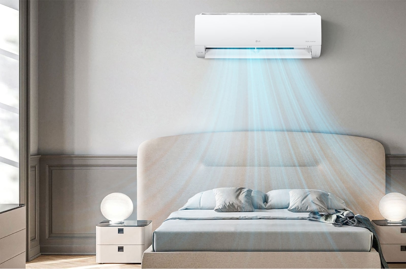 LG DUALCOOL WiFi雙迴轉變頻空調 - 超值單冷型_4.1kW, LS-41DCW