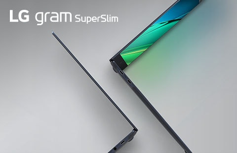 LG gram SuperSlim - 更輕薄,更清晰。