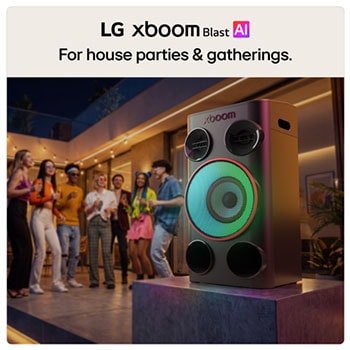 LG xboom Power5000 by will.i.am | Party Speaker with High-Power Sound & AI Karaoke Master, POWER5000