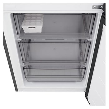 333L, Fit & Max Fridge Freezer, Black