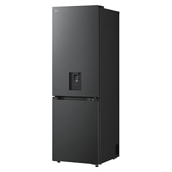 333L, Fit & Max Fridge Freezer, Black