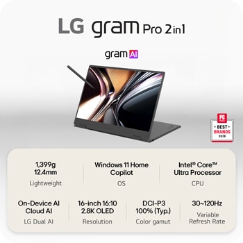 This image shows two lightweight laptops displayed on a bright background. One laptop is angled to highlight its slim, compact rear design, while the other is open, emphasizing a thin and lightweight build, with key specifications shown below.