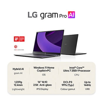 Front view with keyboard