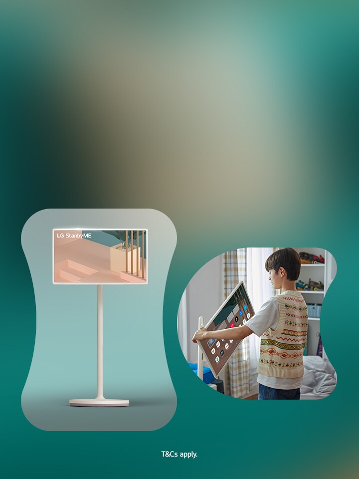 Free +view portable monitor when you buy selected LG gram ultra-lightweight laptops