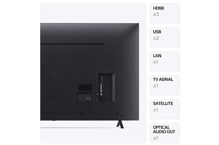 LG UR78 50 inch 4K Smart UHD TV, 50UR78006LK