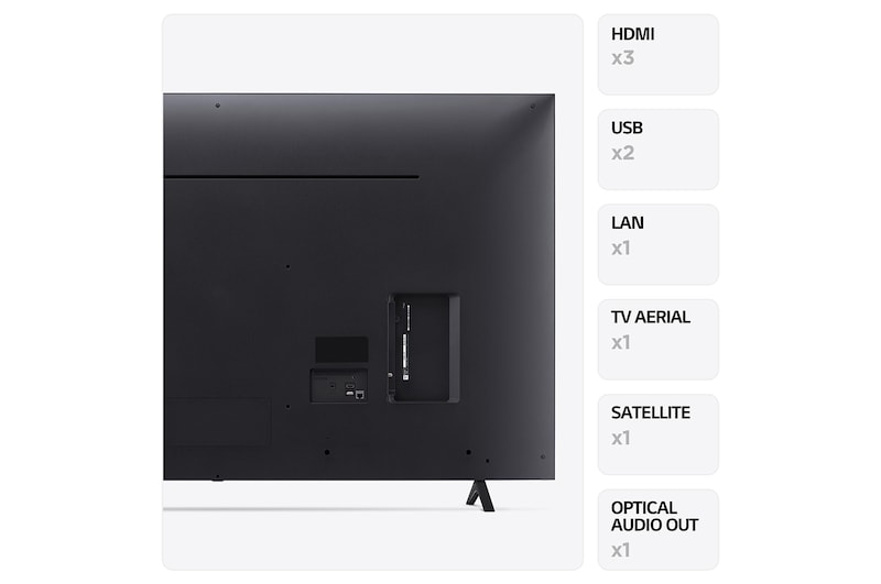 LG UR78 55 inch 4K Smart UHD TV, 55UR78006LK