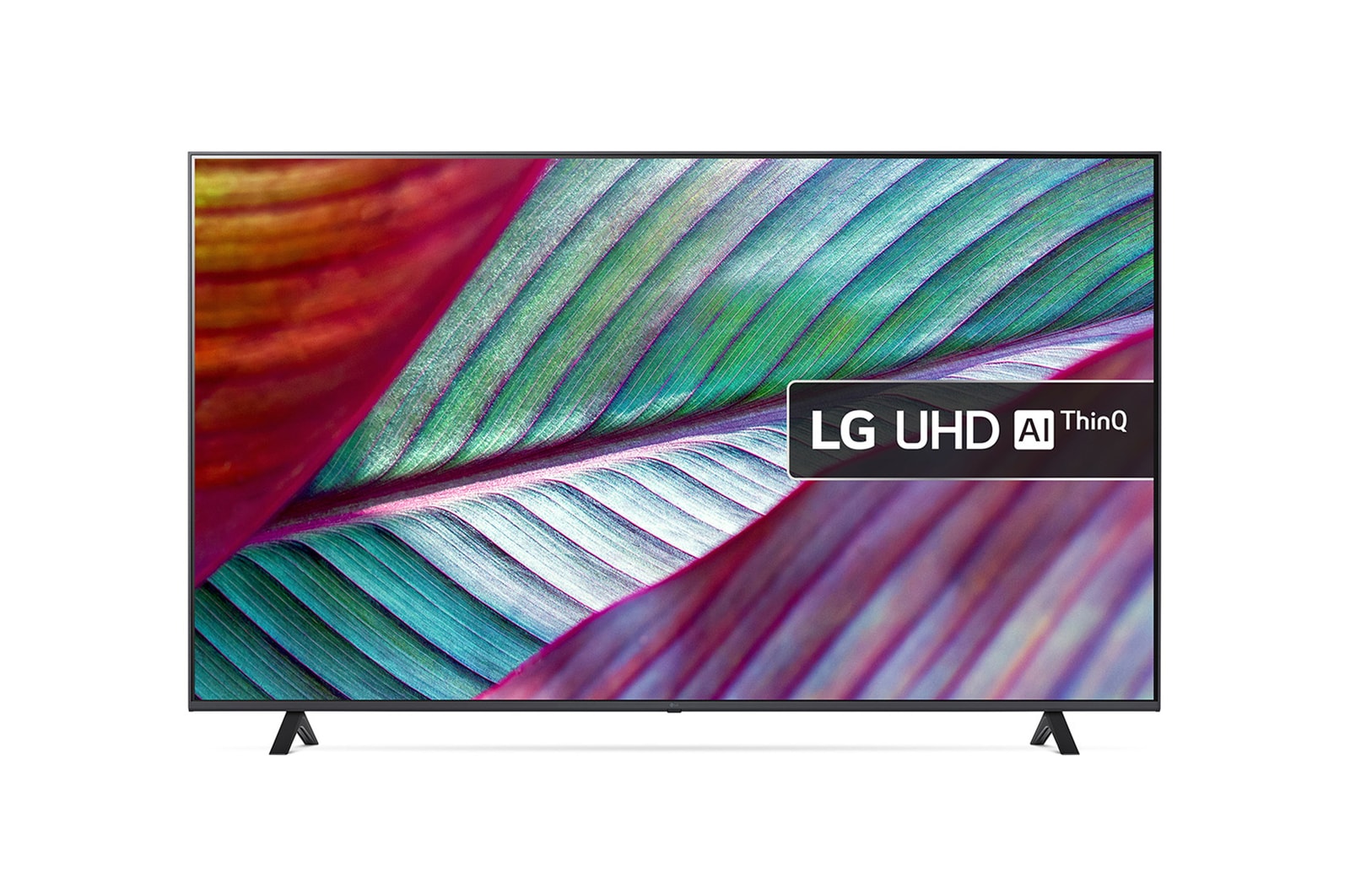 Front view of 75" UR78 4K Smart UHD TV