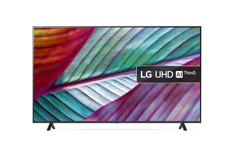 Front view of 75" UR78 4K Smart UHD TV