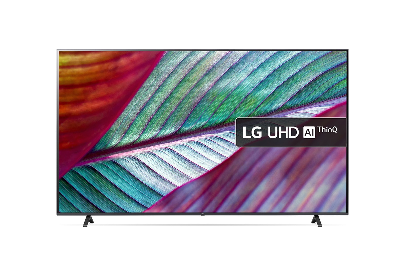 Front view of 86" UR78 4K Smart UHD TV