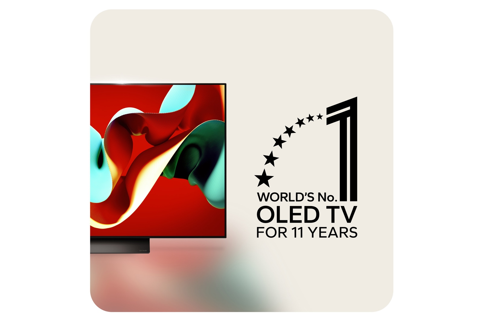 world No.1 OLED TV