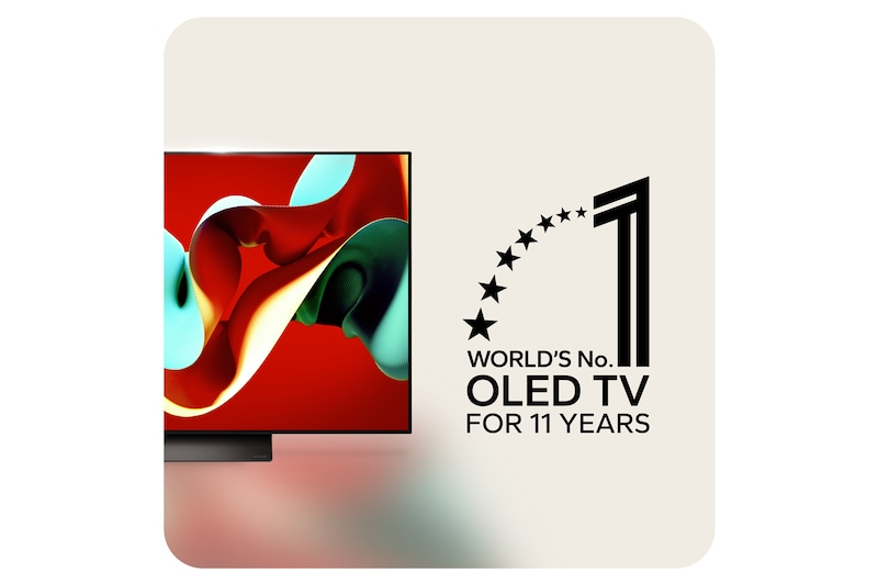 world No.1 OLED TV
