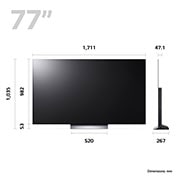 LG OLED C3 77'' TV & S65Q Soundbar, OLED77C34LA.S65Q