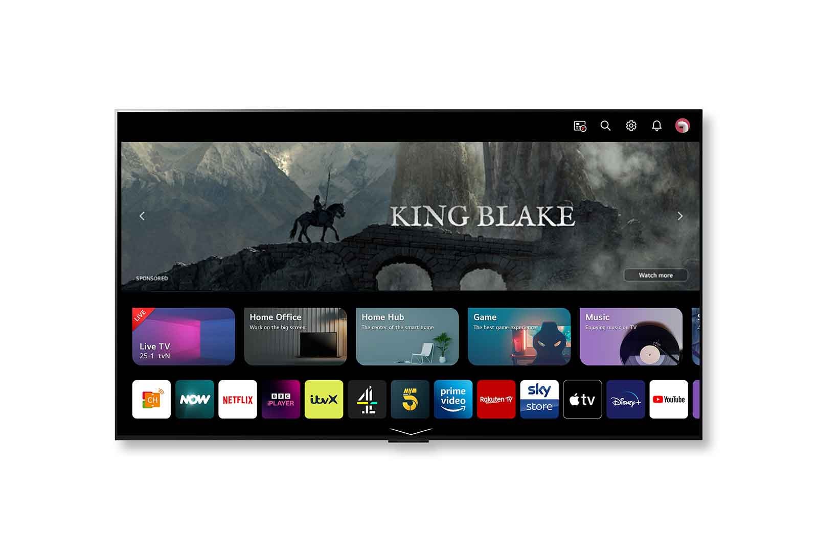 LG G3 OLED 77" TV & GX Soundbar, OLED77G36LA.GX
