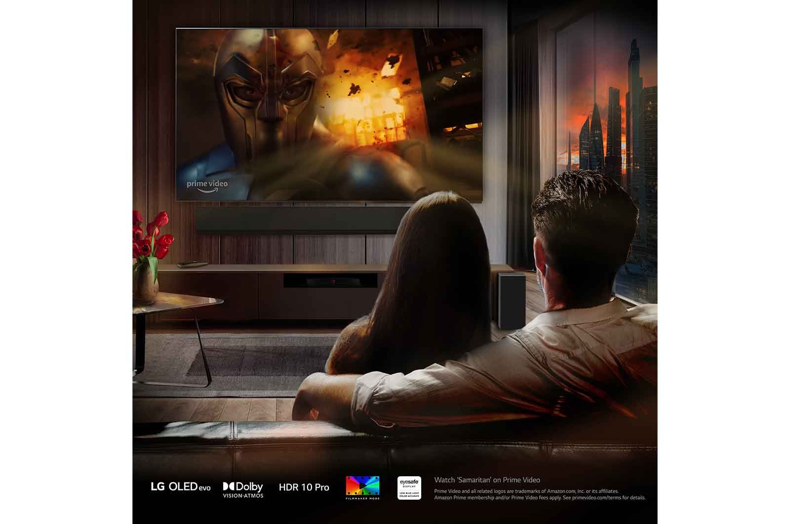 LG G3 OLED 83" TV & GX Soundbar, OLED83G36LA.GX