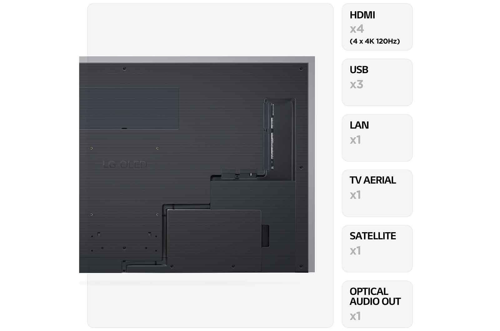 LG G3 OLED 83" TV & GX Soundbar, OLED83G36LA.GX