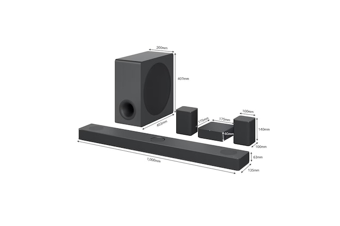 LG S80QR Soundbar, S80QR