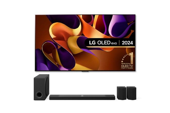 LG G4 OLED 83'' TV & US95TR Soundbar, OLED83G45LW.US95TR