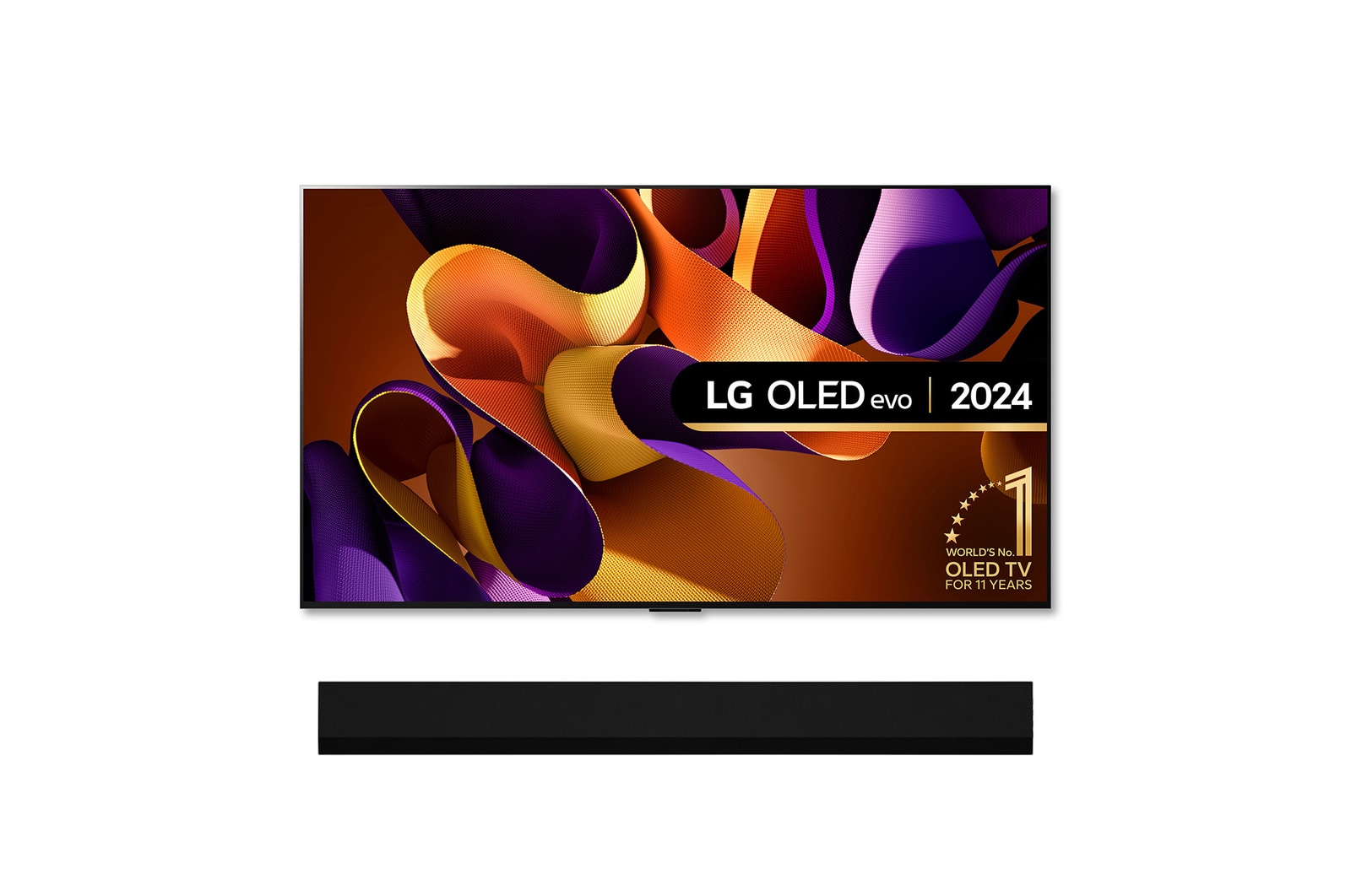 LG G4 OLED 77'' TV & GX Soundbar, OLED77G45LW.GX