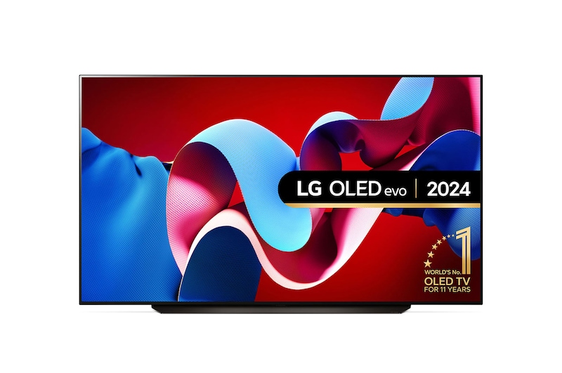 LG 83 inch LG OLED evo AI C4 Smart TV & USC9S LG Soundbar, OLED83C44LA.USC9S