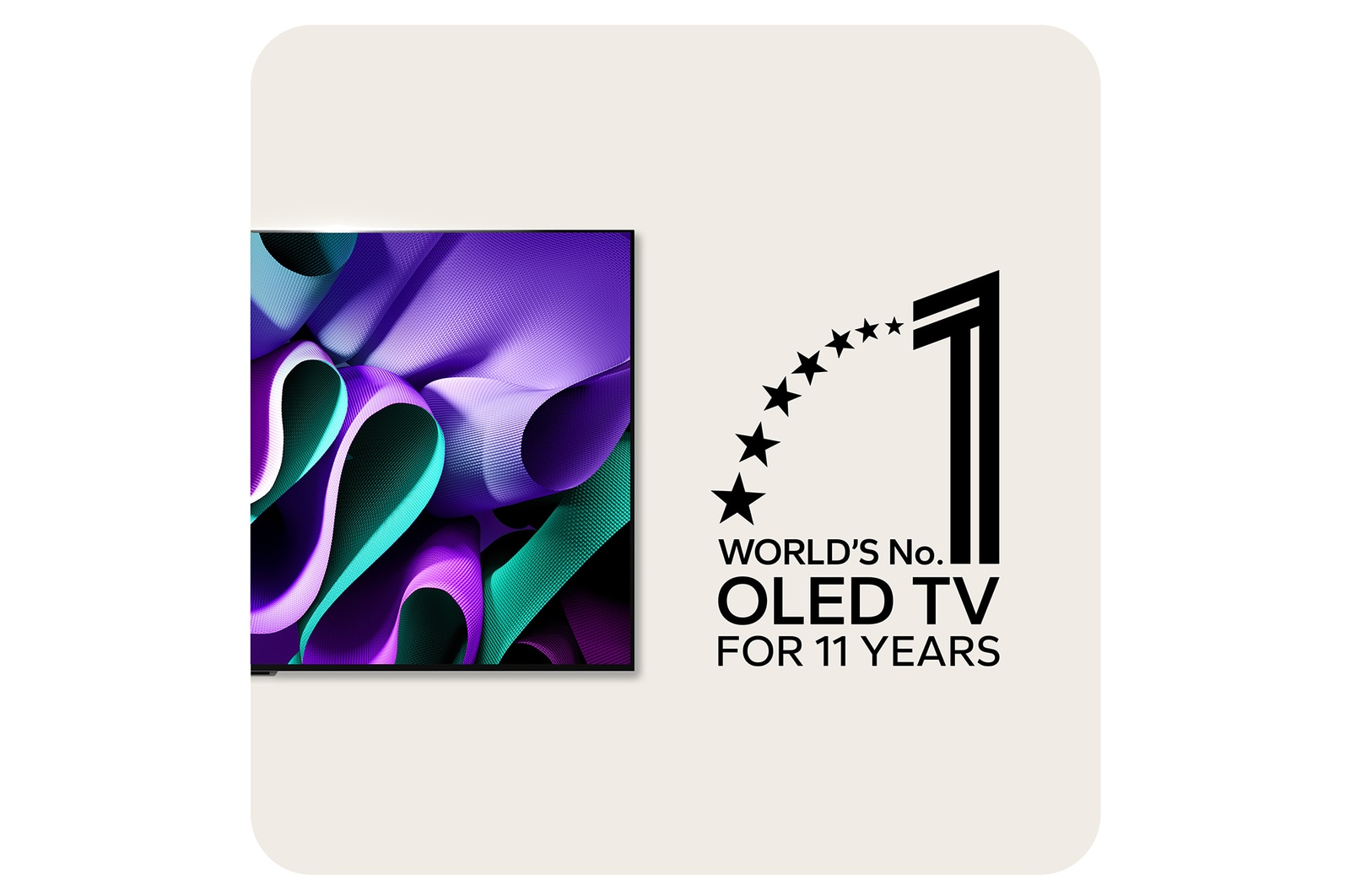 LG World’s First True Wireless TV 83 inch LG OLED evo AI M4 with 4K 144Hz Video & Audio Transfer , OLED83M49LA