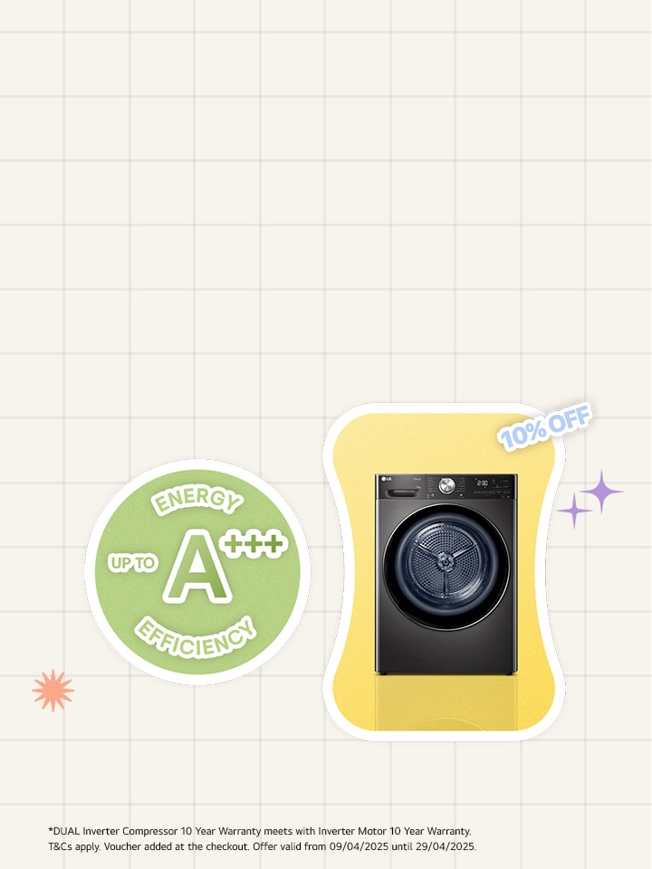 Extra 10% off Tumble Dryers