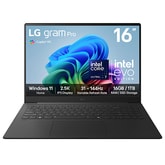 16” LG gram Pro AI, Copilot+ PC, Windows 11 Home, Intel® Core™ Ultra Processor,Meta Gray