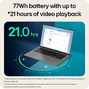 77Wh Battery