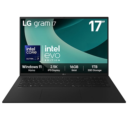 17” LG gram Pro Hyrbid AI Laptop – 17Z90T-G | LG UK