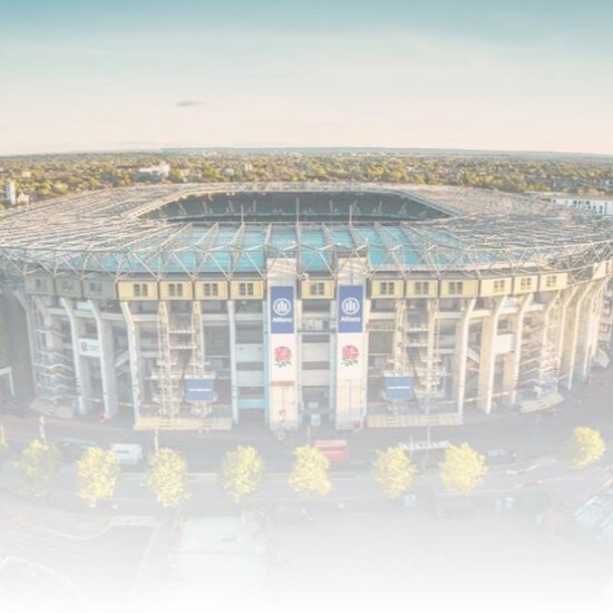 The front of Allianz Stadium Twickenham
