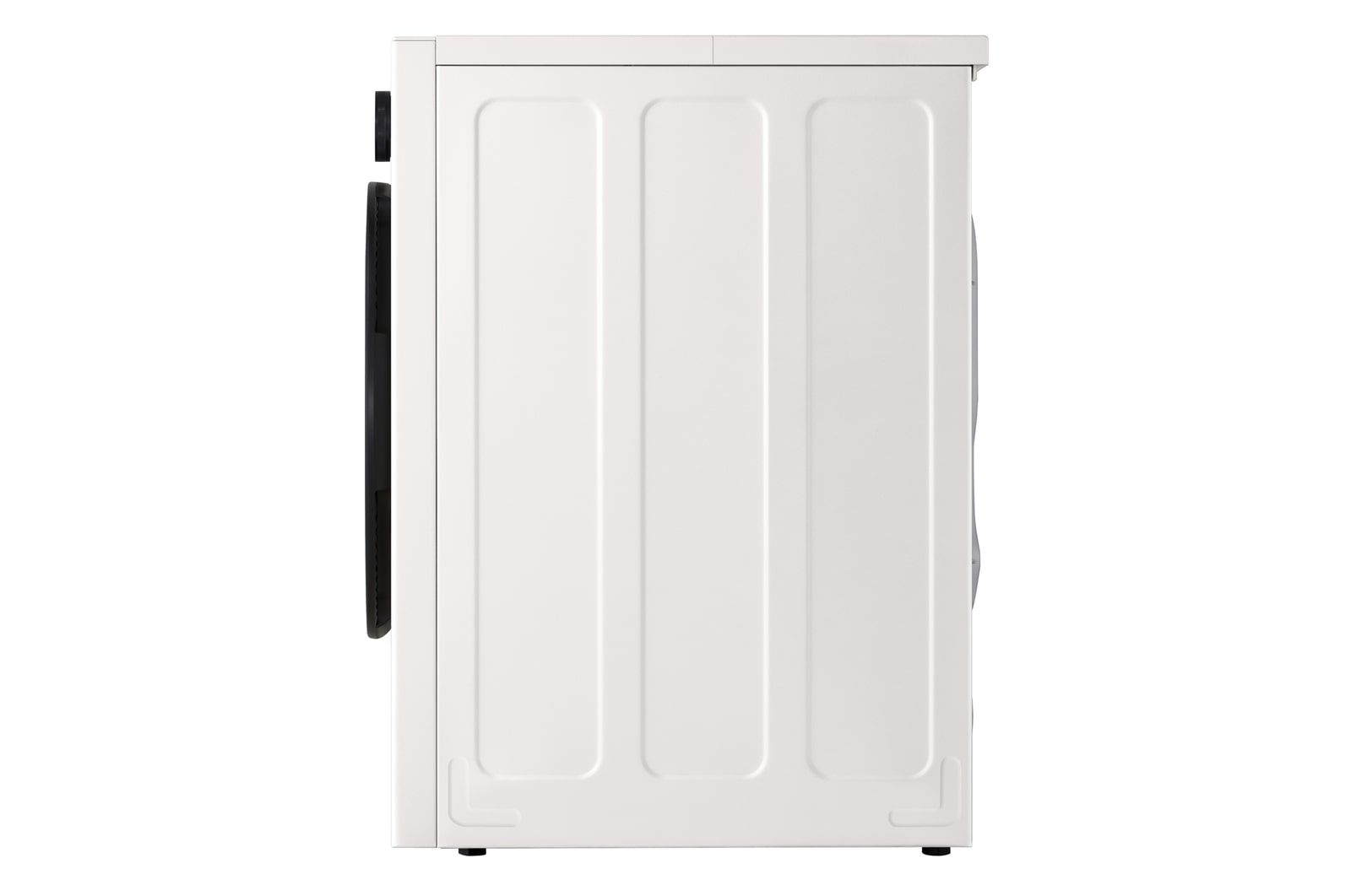 This RHX7010TWB white model standalone image shot in the white background show the side shot of the machine