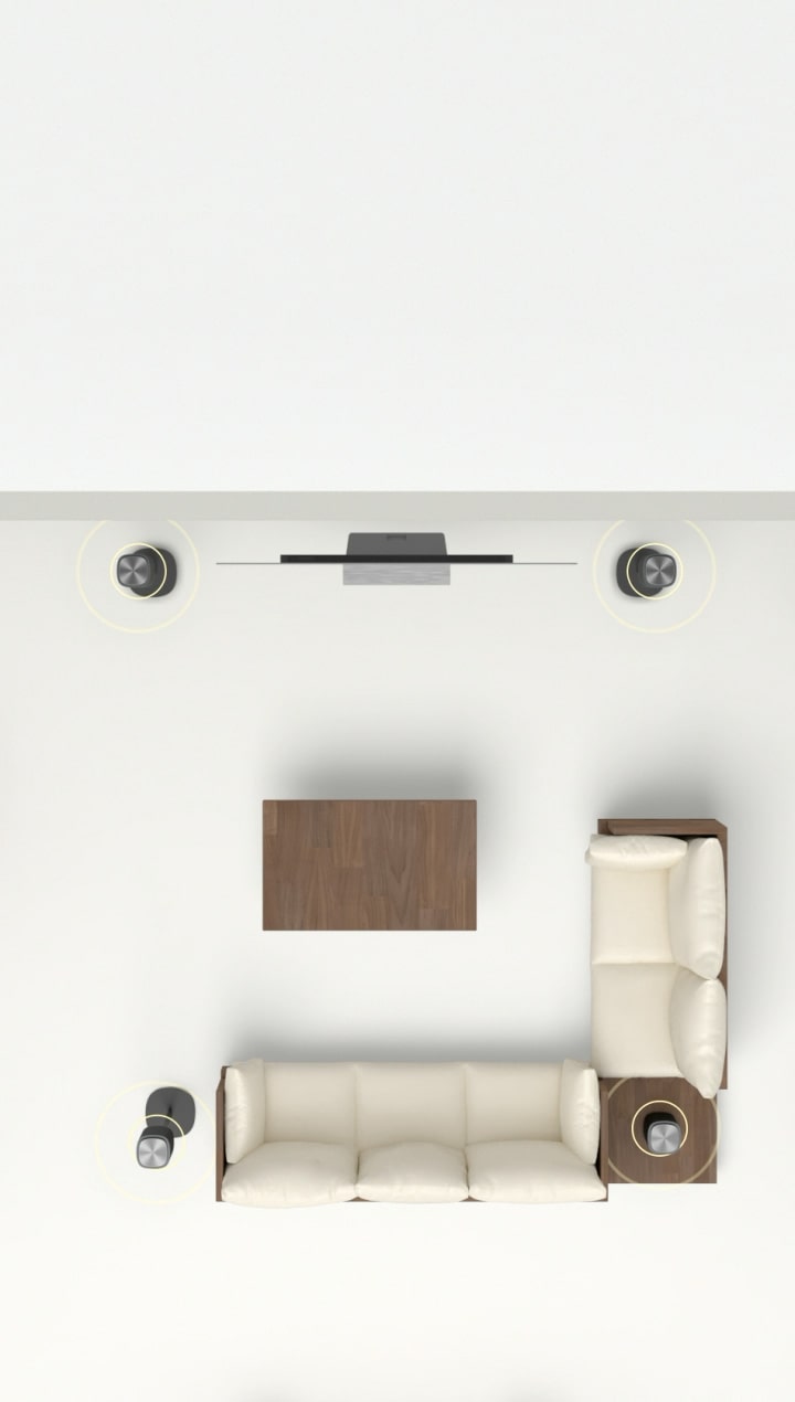 A video shows Sound Suite can be placed freely for their various combinations