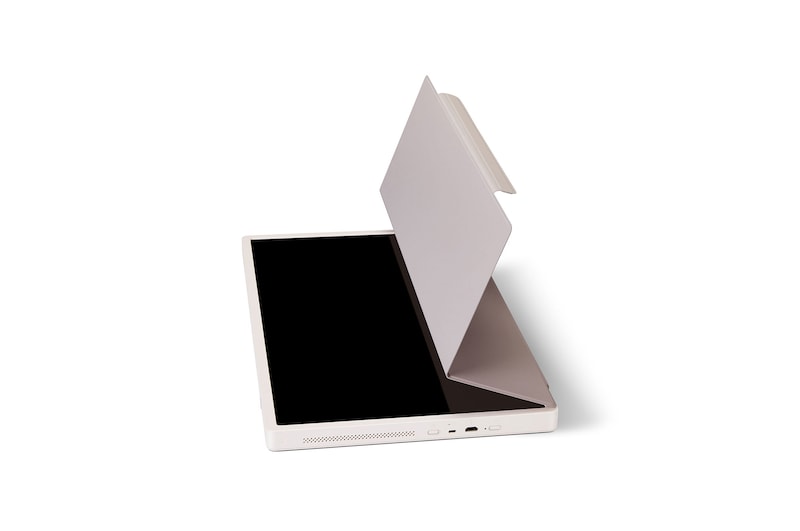 Front image of LG StandbyME 2 Folio Cover on a white background