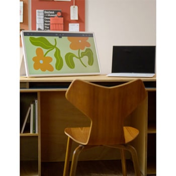 Front image of LG StandbyME 2 Folio Cover on a white background