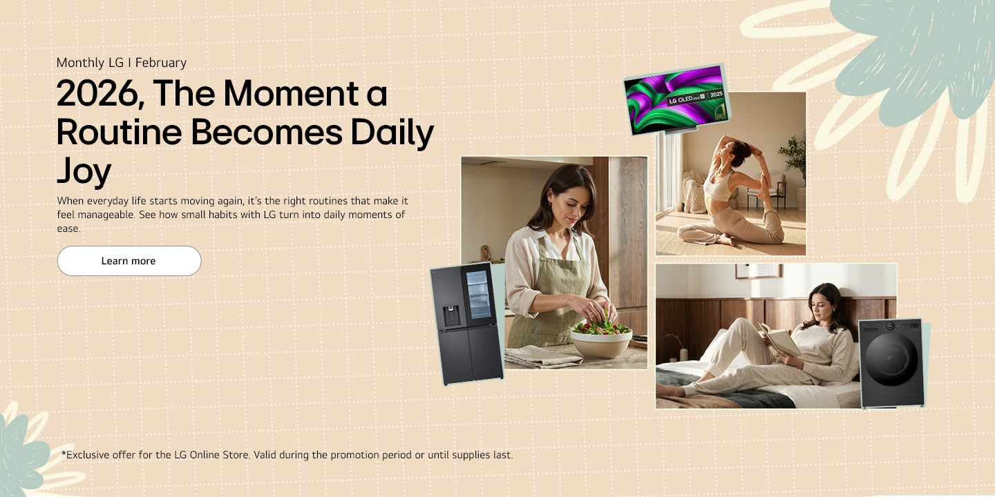 Image featuring LG home appliances