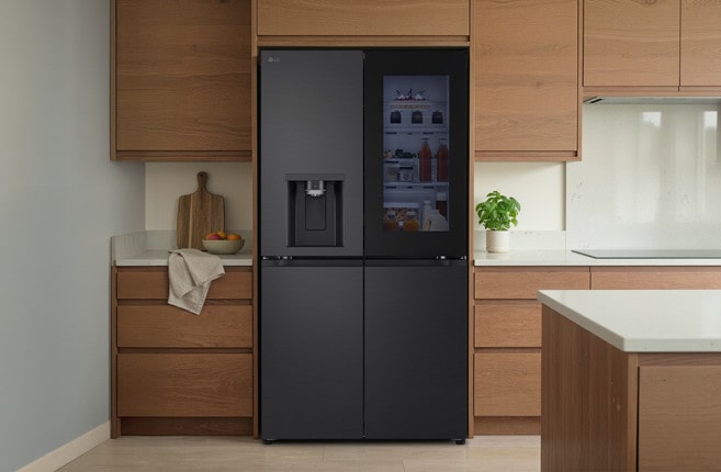 Refrigerator product shot