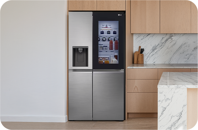 Refrigerator product shot	