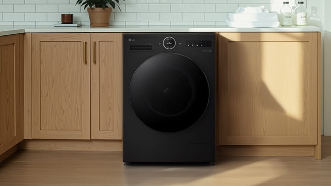 Washing machine product shot	