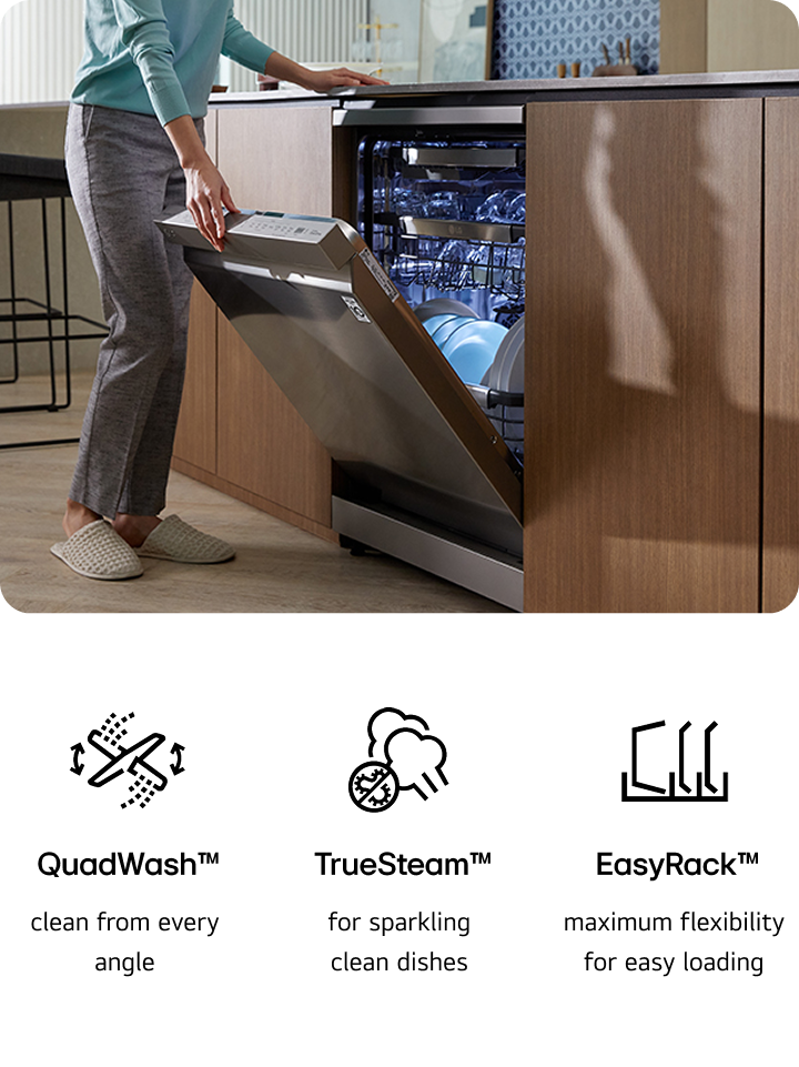 Loading LG Dishwasher