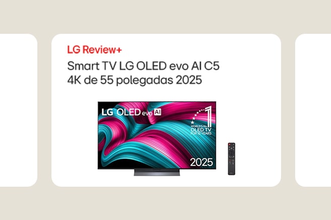 Sample image of a 2025 LG OLED evo AI C5 55-inch Smart TV purchase.