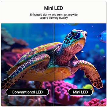 85 inch LG QNED AI QNED72 Mini LED TV & US40TR Soundbar Bundle