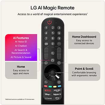 85 inch LG QNED AI QNED72 Mini LED TV & US40TR Soundbar Bundle