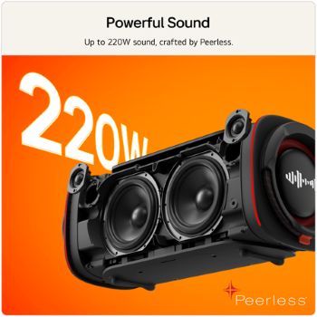 LG xboom Blast by will.i.am | Portable Speaker with Massive Sound & Long Battery Life